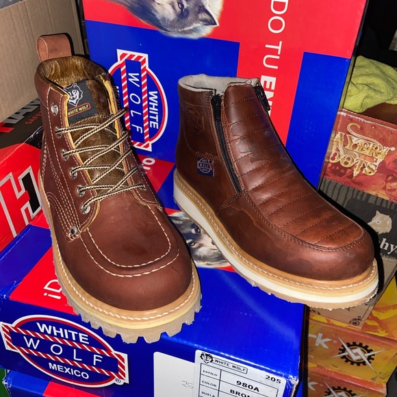 COPY - Red hawk work boots - Picture 4 of 15